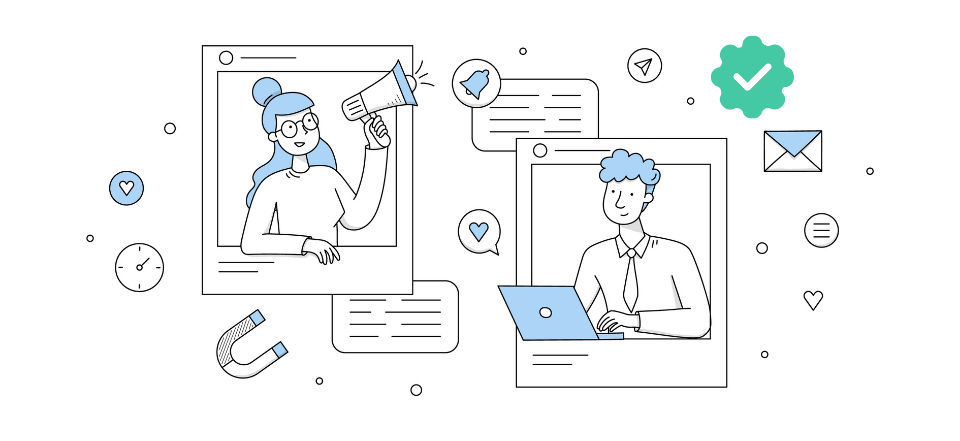 Be visible in Social