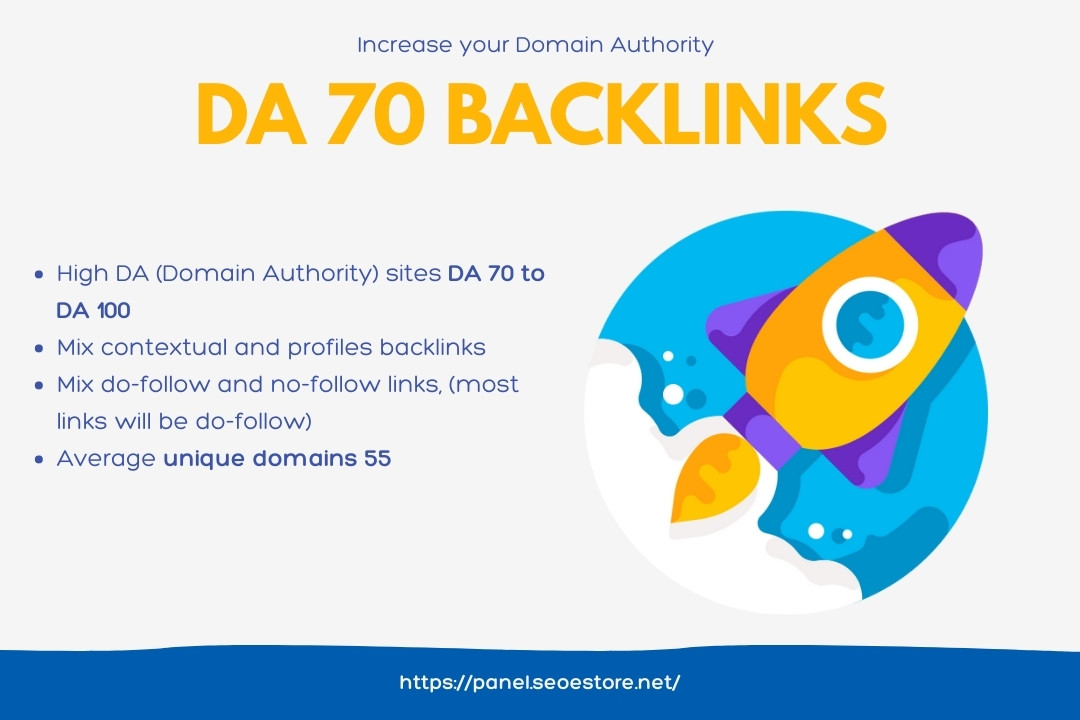PR9 - DA (Domain Authority) 70+