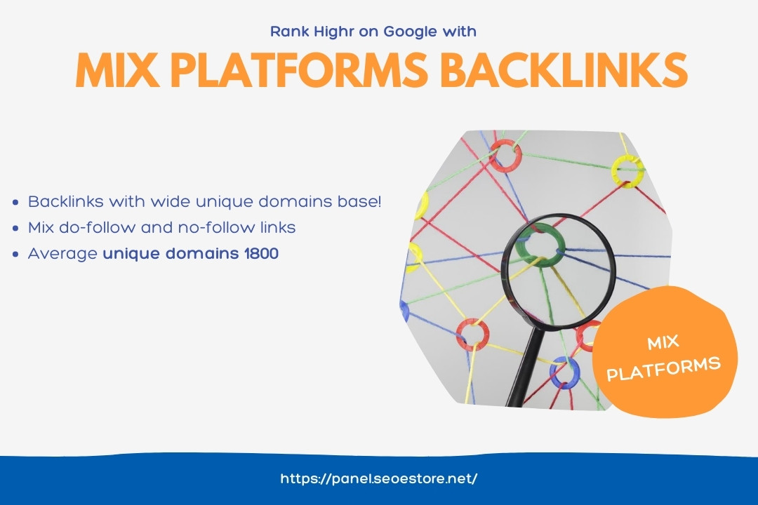 Mix platforms backlinks